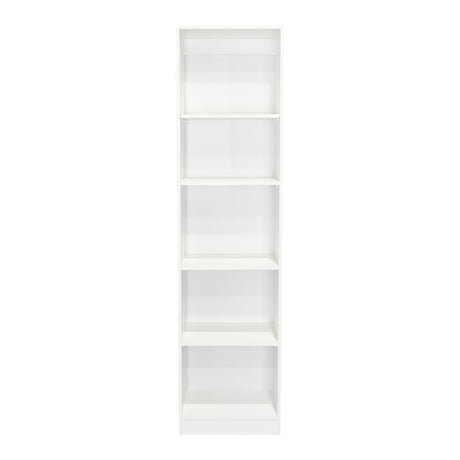 Biblioteca Lex Home XS Blanca 45x180.6cm con Cuatro Entrepaños - Bibliotecas y Estanterías | Bylmo