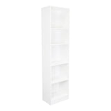 Biblioteca Lex Home XS Blanca 45x180.6cm con Cuatro Entrepaños - Bibliotecas y Estanterías | Bylmo