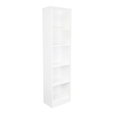 Biblioteca Lex Home XS Blanca 45x180.6cm con Cuatro Entrepaños - Bibliotecas y Estanterías | Bylmo