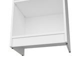 Biblioteca Lib Home XS Blanca 45x180.6cm con Cuatro Entrepaños - BIBLIOTECAS Y ESTANTERIAS | Bylmo