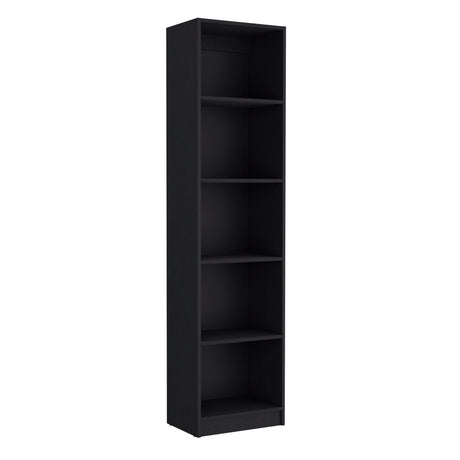Biblioteca Home XS Wengue 45x180.6cm con Cuatro Entrepaños - Bibliotecas y Estanterías | Bylmo