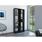 Biblioteca Yata Wengue 80x170cm con Siete Entrepaños - Bibliotecas y Estanterías | Bylmo