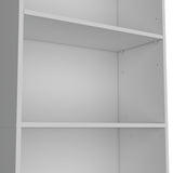 Estantería Home Blanca 62x180.6cm con Cuatro Entrepaños - BIBLIOTECAS Y ESTANTERIAS | Bylmo