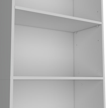 Estantería Home Blanca 62x180.6cm con Cuatro Entrepaños - BIBLIOTECAS Y ESTANTERIAS | Bylmo