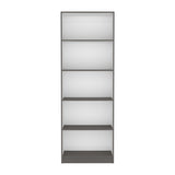 Estantería Home Plomo 62.8x180.6cm con Cuatro Entrepaños - Bibliotecas y Estanterías | Bylmo