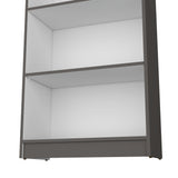 Estantería Home Plomo 62.8x180.6cm con Cuatro Entrepaños - Bibliotecas y Estanterías | Bylmo