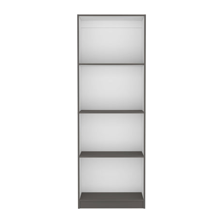 Estantería Home Plomo 62.8x180.6cm con Tres Entrepaños - Bibliotecas y Estanterías | Bylmo