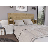 Cabecero Pinot Macadamia MDP 190.4x120cm Ajustable con Dos Mesas de Noche Minimalistas - Cabeceros | Bylmo