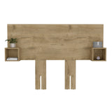 Cabecero Pinot Macadamia MDP 190.4x120cm Ajustable con Dos Mesas de Noche Minimalistas - Cabeceros | Bylmo