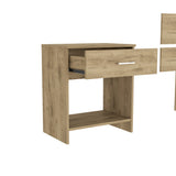 Combo Cabecero Provenza Macadamia 155x80cm con Dos Mesas de Noche - Cabeceros | Bylmo