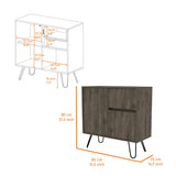 Aparador Zeta Bellota 80x80cm con Tres Cajones y Patas - Cajoneras y Comodas | Bylmo
