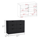Cómoda Basilea Wengue 107x77.6cm con Cuatro Cajones - Cajoneras y Comodas | Bylmo