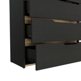 Cómoda Zoe Wengue 80x89cm con Tres Cajones - CAJONERAS Y COMODAS | Bylmo