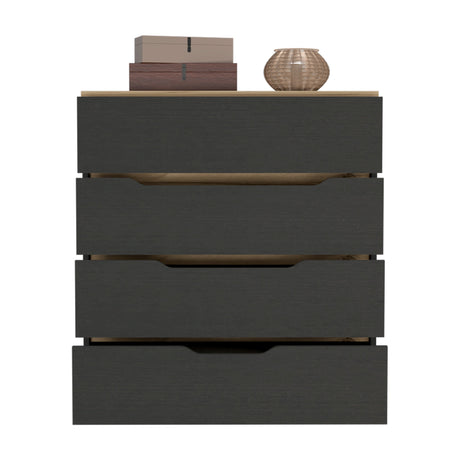 Cómoda Zoe Wengue 80x89cm con Tres Cajones - CAJONERAS Y COMODAS | Bylmo