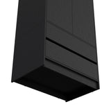 Closet Austin Wengue 80x180cm con Dos Cajones - Closets | Bylmo