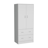 Closet Taly Blanco 78.7x180.1cm con Dos Cajones - CLOSETS | Bylmo