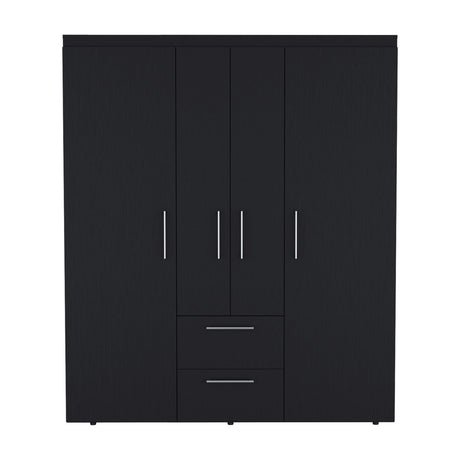 Closet Bariloche Wengue 150.3x177.9cm con Dos Cajones - Closets | Bylmo