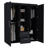 Closet Bariloche Wengue 150.3x177.9cm con Dos Cajones - Closets | Bylmo