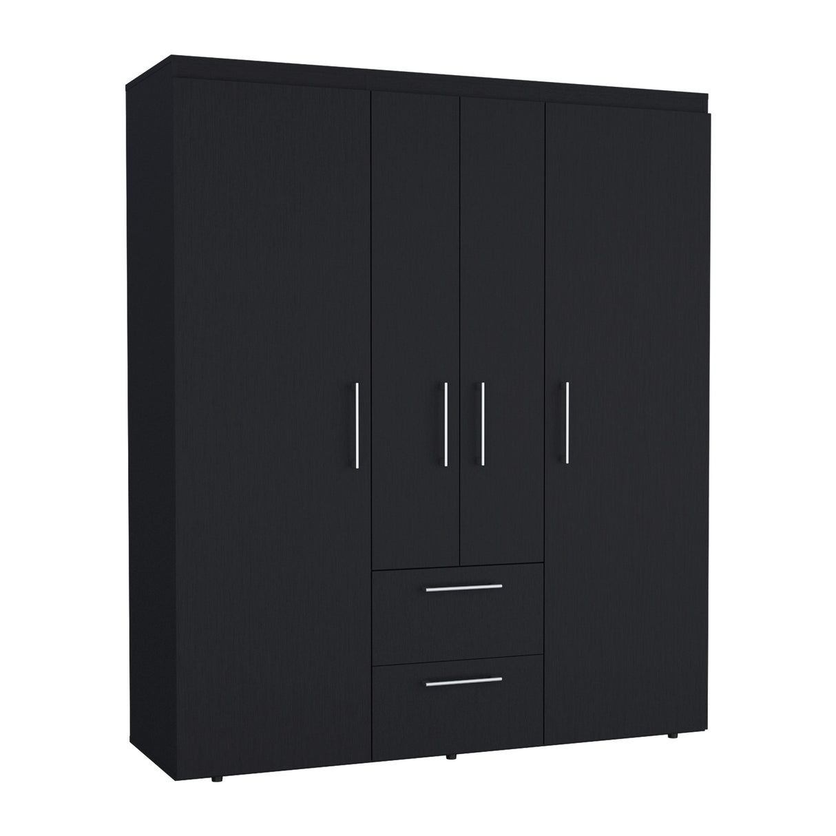 Closet Bariloche Wengue 150.3x177.9cm con Dos Cajones - Closets | Bylmo