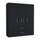 Closet Bariloche Wengue 150.3x177.9cm con Dos Cajones - Closets | Bylmo