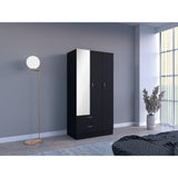 Closet Riverside Wengue 90x180.6 cm con Dos Cajones - Closets | Bylmo