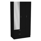 Closet Riverside Wengue 90x180.6 cm con Dos Cajones - Closets | Bylmo