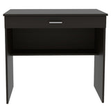 Escritorio Eighty C Wengue 80x73.6cm con Un Cajón - Escritorios | Bylmo