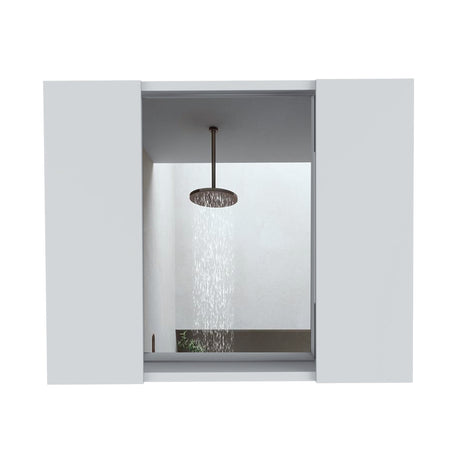 Gabinete Baño Artemisa Blanco 60x49.9cm con Cuatro Entrepaños - Gabinetes de Baño | Bylmo
