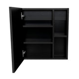Gabinete de Baño Labelle Wengue 45x49.7cm con Tres Entrepaños - Gabinetes de Baño | Bylmo