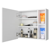 Gabinete de Baño Oman Blanco 50x47.3cm con Tres Entrepaños - Gabinetes de Baño | Bylmo