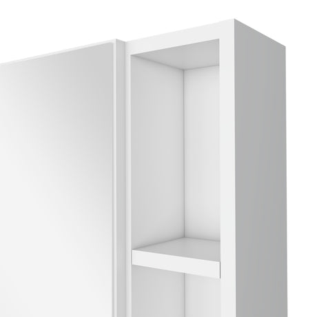 Gabinete de Baño Oman Blanco 50x47.3cm con Tres Entrepaños - Gabinetes de Baño | Bylmo