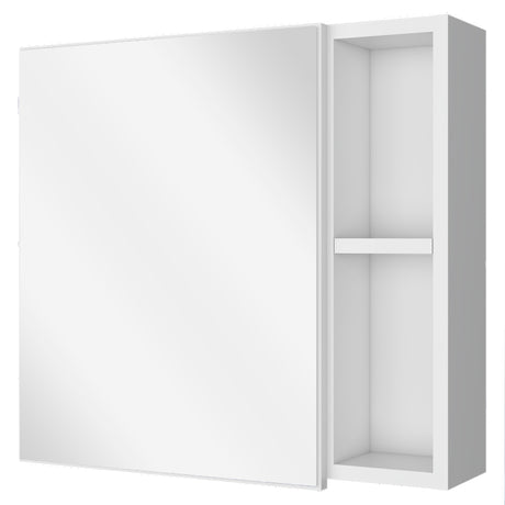Gabinete de Baño Oman Blanco 50x47.3cm con Tres Entrepaños - Gabinetes de Baño | Bylmo