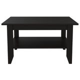 Mesa de Centro Essential Wengue 80x45cm con Patas - Mesas de Centro | Bylmo