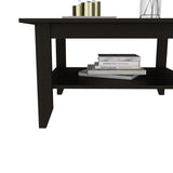 Mesa de Centro Essential Wengue 80x45cm con Patas - Mesas de Centro | Bylmo