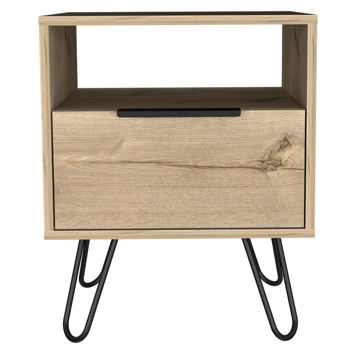 Mesa de Noche Augusta Duna 45x57cm con Un Cajón - Mesas de Noche | Bylmo