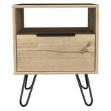 Mesa de Noche Augusta Duna 45x57cm con Un Cajón - Mesas de Noche | Bylmo