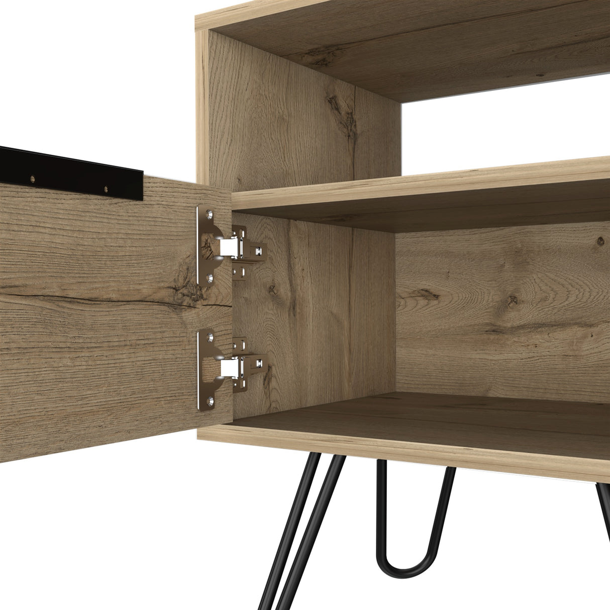 Mesa de Noche Augusta Duna 45x57cm con Un Cajón - Mesas de Noche | Bylmo