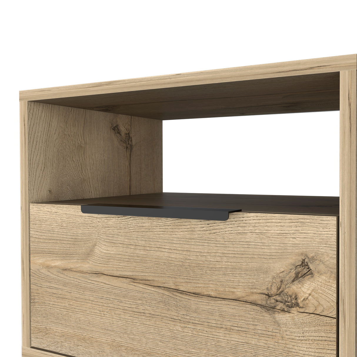 Mesa de Noche Augusta Duna 45x57cm con Un Cajón - Mesas de Noche | Bylmo
