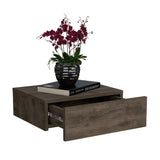 Mesa de Noche Milano Bellota 40x13cm Flotante con Un Cajón - Mesas de Noche | Bylmo