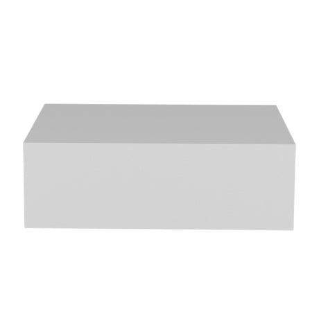 Mesa de Noche Milano Blanco 40x13cm Flotante con Un Cajón - Mesas de Noche | Bylmo
