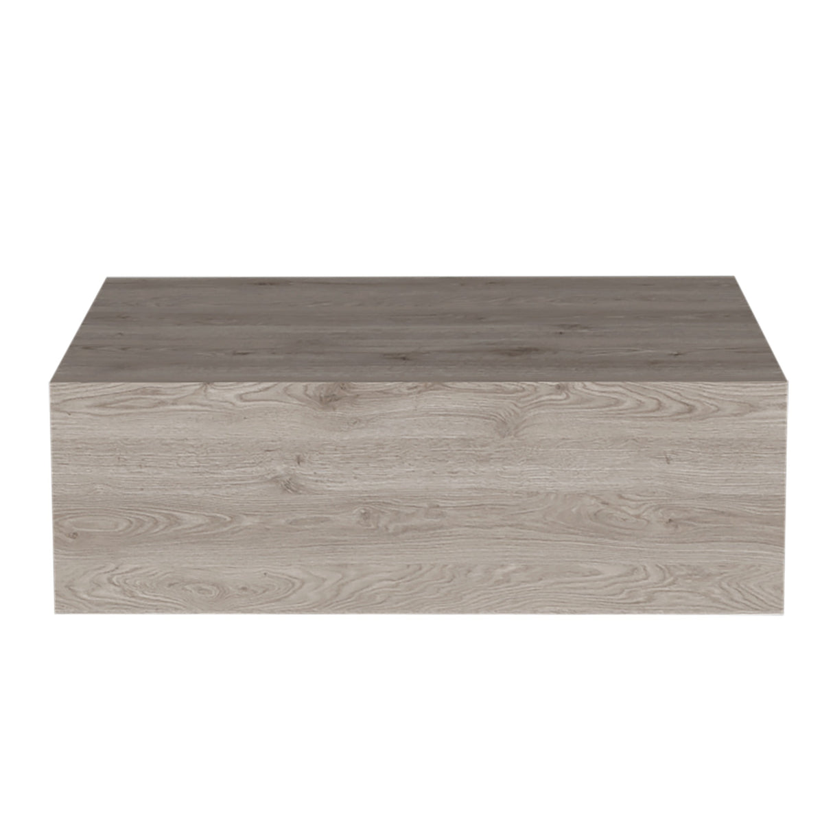 Mesa de Noche Milano Ceniza 40x13cm Flotante con Un Cajón - Mesas de Noche | Bylmo