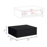 Mesa de Noche Milano Wengue 40x13cm Flotante con Un Cajón - Mesas de Noche | Bylmo