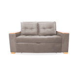 Sofá Cama Weber Camel 180x90cm con Cuatro Cojines - Sofas y Poltronas | Bylmo