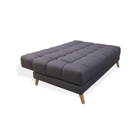 Sofá Cama Baumann Gris 180x90cm con Cuatro Cojines - Sofas y Poltronas | Bylmo