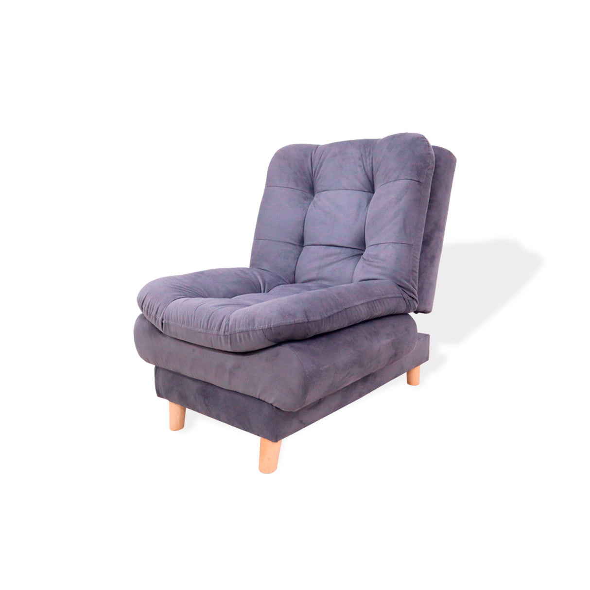 Poltrona Meier Gris 70x90cm Reclinable - Sofas y Poltronas | Bylmo
