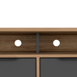 Mesa para TV Vegas Miel 121.5x60.6cm Para TV hasta 55 Pulgadas - Muebles de TV | Bylmo
