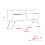 Mesa para TV Vegas Miel 121.5x60.6cm Para TV hasta 55 Pulgadas - Muebles de TV | Bylmo