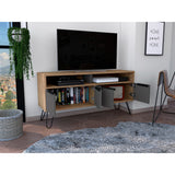Mesa para TV Vegas Miel 121.5x60.6cm Para TV hasta 55 Pulgadas - Muebles de TV | Bylmo