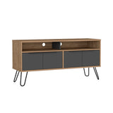 Mesa para TV Vegas Miel 121.5x60.6cm Para TV hasta 55 Pulgadas - Muebles de TV | Bylmo