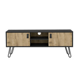 Rack de TV Huna Macadamia 121x48cm Para TV hasta 50 Pulgadas - MUEBLES DE TV | Bylmo